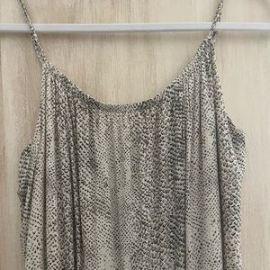 Rails snake print dress. Medium.